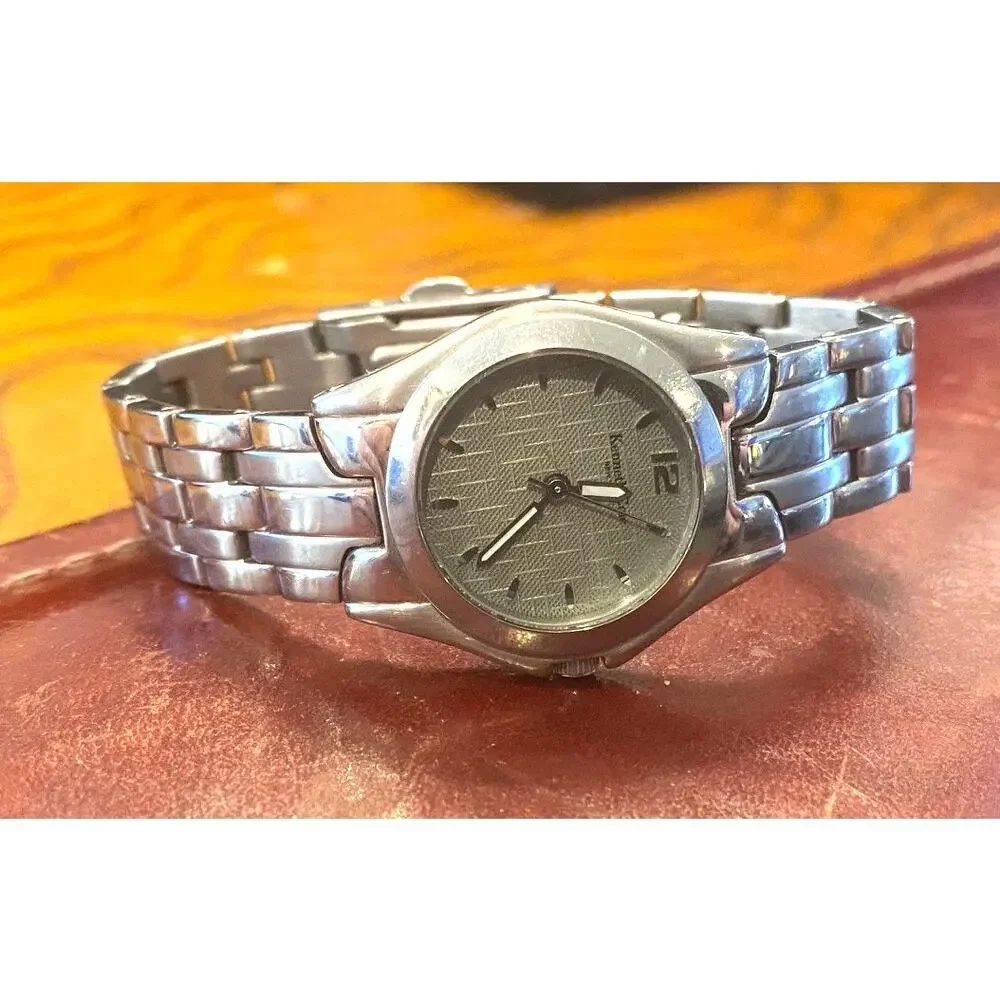 Women's Kenneth Cole New York Watch, ,All Stainless with Gray Face,WR 30M